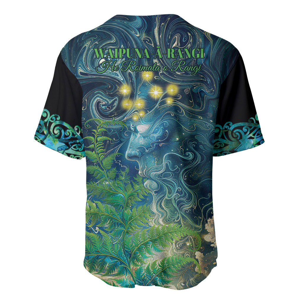 New Zealand Matariki Waipuna-a-rangi Baseball Jersey He Roimata o Rangi LT9 - Polynesian Pride