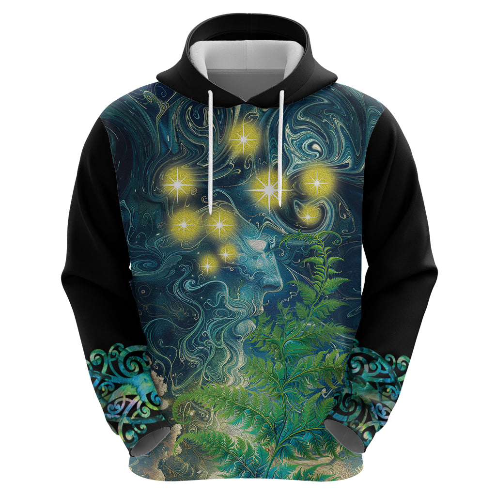 New Zealand Matariki Waipuna-a-rangi Hoodie He Roimata o Rangi LT9 - Polynesian Pride