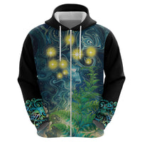 New Zealand Matariki Waipuna-a-rangi Hoodie He Roimata o Rangi LT9 - Polynesian Pride