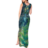 New Zealand Matariki Waipuna-a-rangi Tank Maxi Dress He Roimata o Rangi LT9 - Polynesian Pride