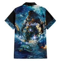 New Zealand Matariki Waita Family Matching Summer Maxi Dress and Hawaiian Shirt The Way Of The Water LT9 - Polynesian Pride