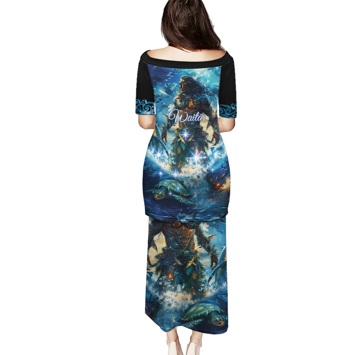 New Zealand Matariki Waita Puletasi The Way Of The Water LT9 - Polynesian Pride