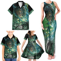New Zealand Matariki Waiti Family Matching Tank Maxi Dress and Hawaiian Shirt Waimori and The Origin Of Life LT9 - Polynesian Pride
