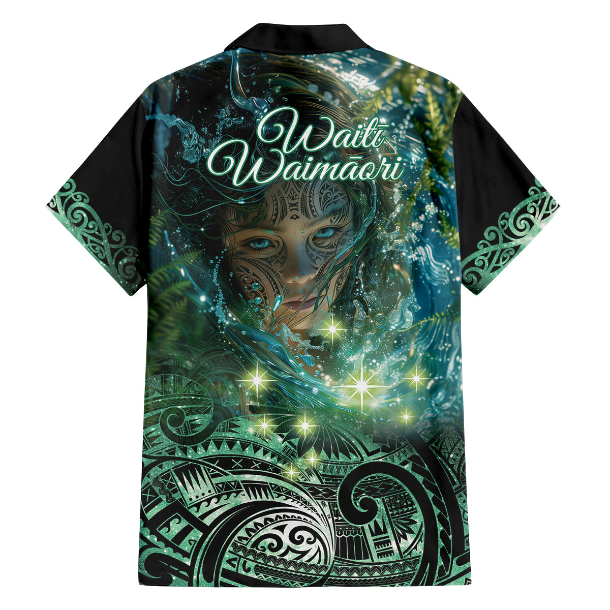 New Zealand Matariki Waiti Family Matching Tank Maxi Dress and Hawaiian Shirt Waimori and The Origin Of Life LT9 - Polynesian Pride