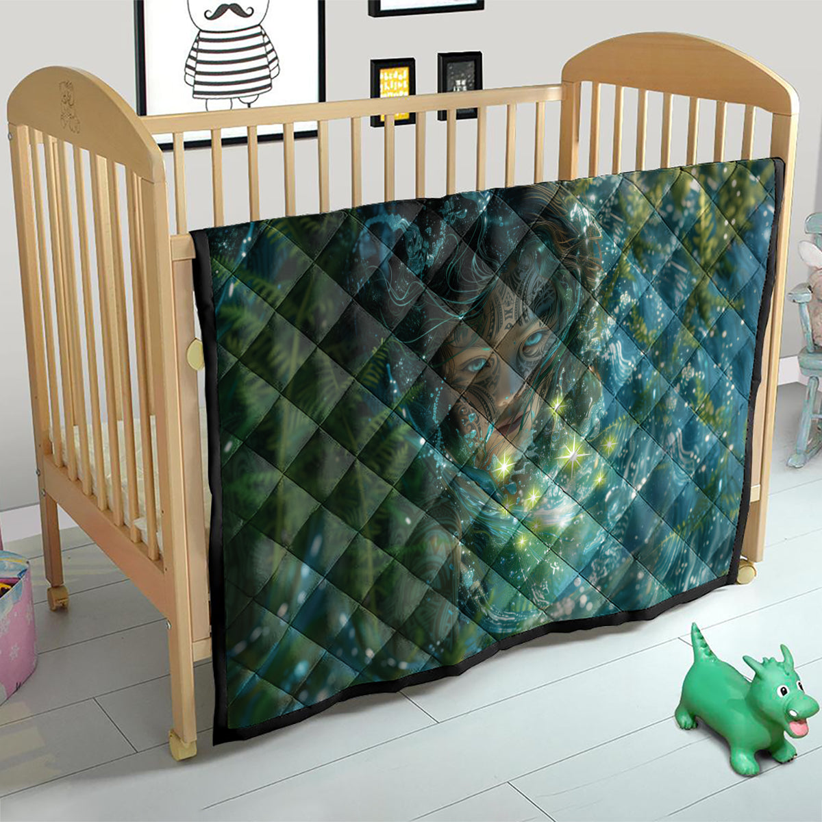 New Zealand Matariki Waiti Quilt Waimori and The Origin Of Life LT9 - Polynesian Pride