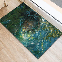 New Zealand Matariki Waiti Rubber Doormat Waimori and The Origin Of Life LT9 - Polynesian Pride