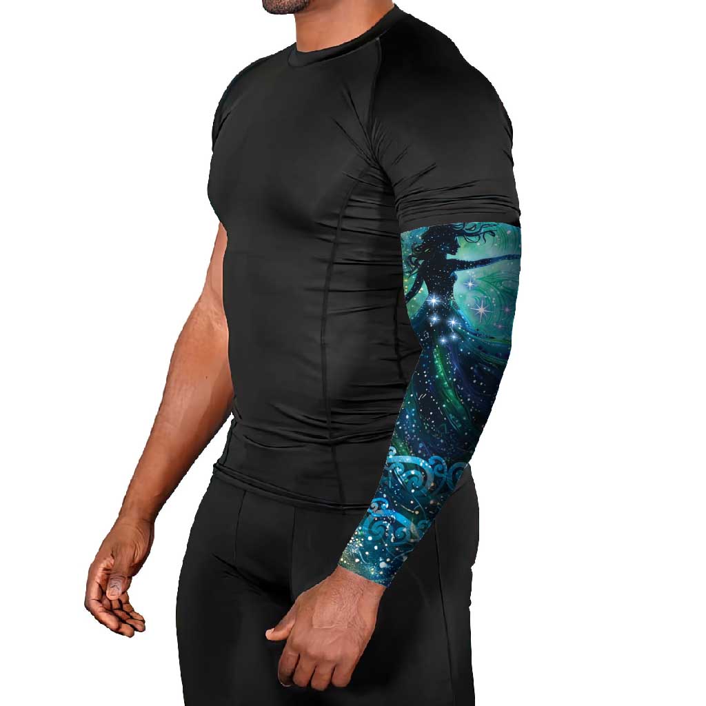 New Zealand Matariki Hiwa-i-te-rangi Arm Sleeves Titiro ki nga Whetu Wishing Star - Polynesian Pride