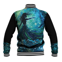 New Zealand Matariki Hiwa-i-te-rangi Baseball Jacket Titiro ki nga Whetu Wishing Star LT9 - Polynesian Pride