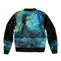 New Zealand Matariki Hiwa-i-te-rangi Bomber Jacket Titiro ki nga Whetu Wishing Star LT9 - Polynesian Pride