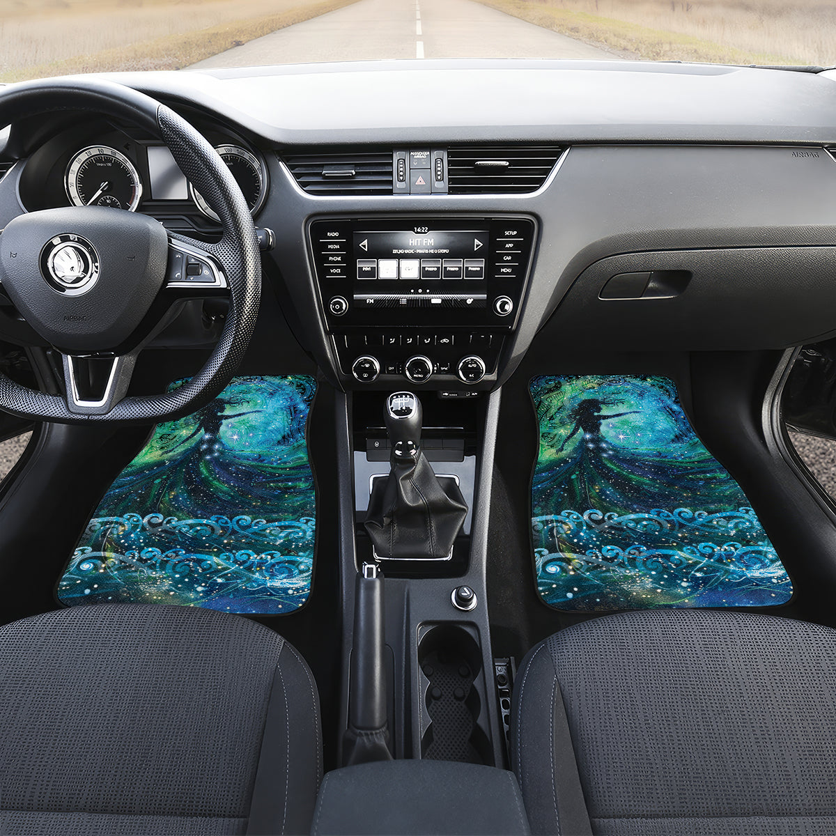 New Zealand Matariki Hiwa-i-te-rangi Car Mats Titiro ki nga Whetu Wishing Star