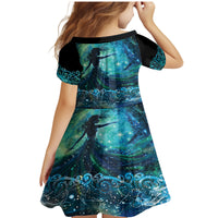 New Zealand Matariki Hiwa-i-te-rangi Family Matching Mermaid Dress and Hawaiian Shirt Titiro ki nga Whetu Wishing Star LT9 - Polynesian Pride