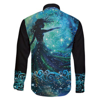 New Zealand Matariki Hiwa-i-te-rangi Family Matching Mermaid Dress and Hawaiian Shirt Titiro ki nga Whetu Wishing Star LT9 - Polynesian Pride