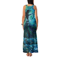 New Zealand Matariki Hiwa-i-te-rangi Family Matching Tank Maxi Dress and Hawaiian Shirt Titiro ki nga Whetu Wishing Star LT9 - Polynesian Pride