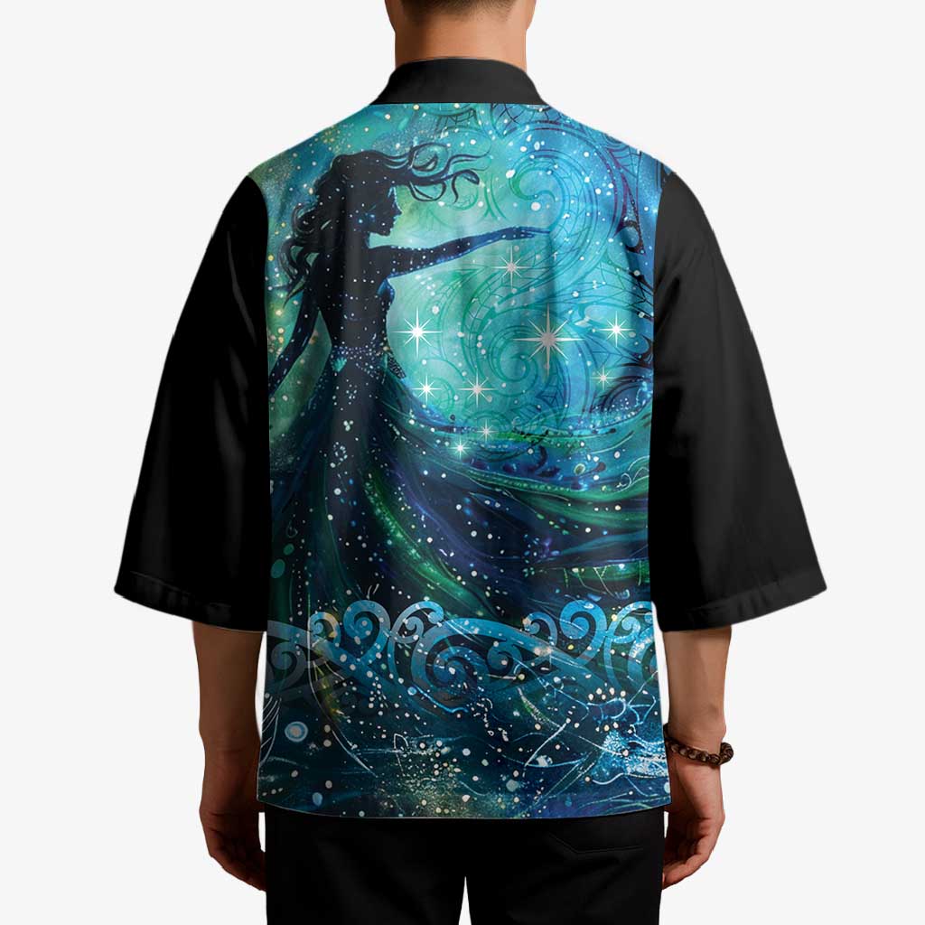 New Zealand Matariki Hiwa-i-te-rangi Kimono Titiro ki nga Whetu Wishing Star - Polynesian Pride