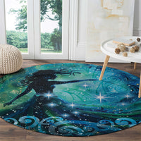 New Zealand Matariki Hiwa-i-te-rangi Round Carpet Titiro ki nga Whetu Wishing Star LT9 - Polynesian Pride