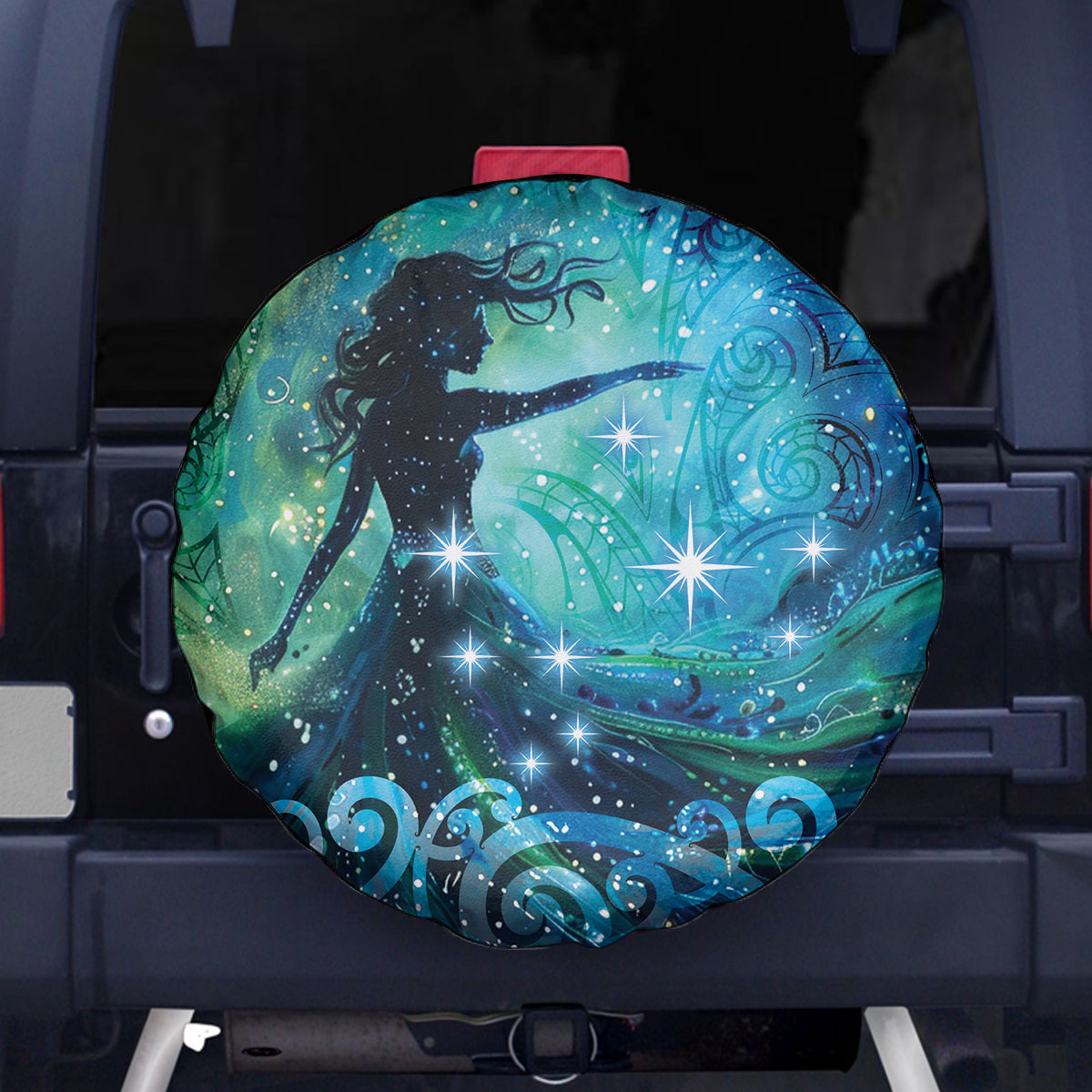 New Zealand Matariki Hiwa-i-te-rangi Spare Tire Cover Titiro ki nga Whetu Wishing Star LT9 - Polynesian Pride