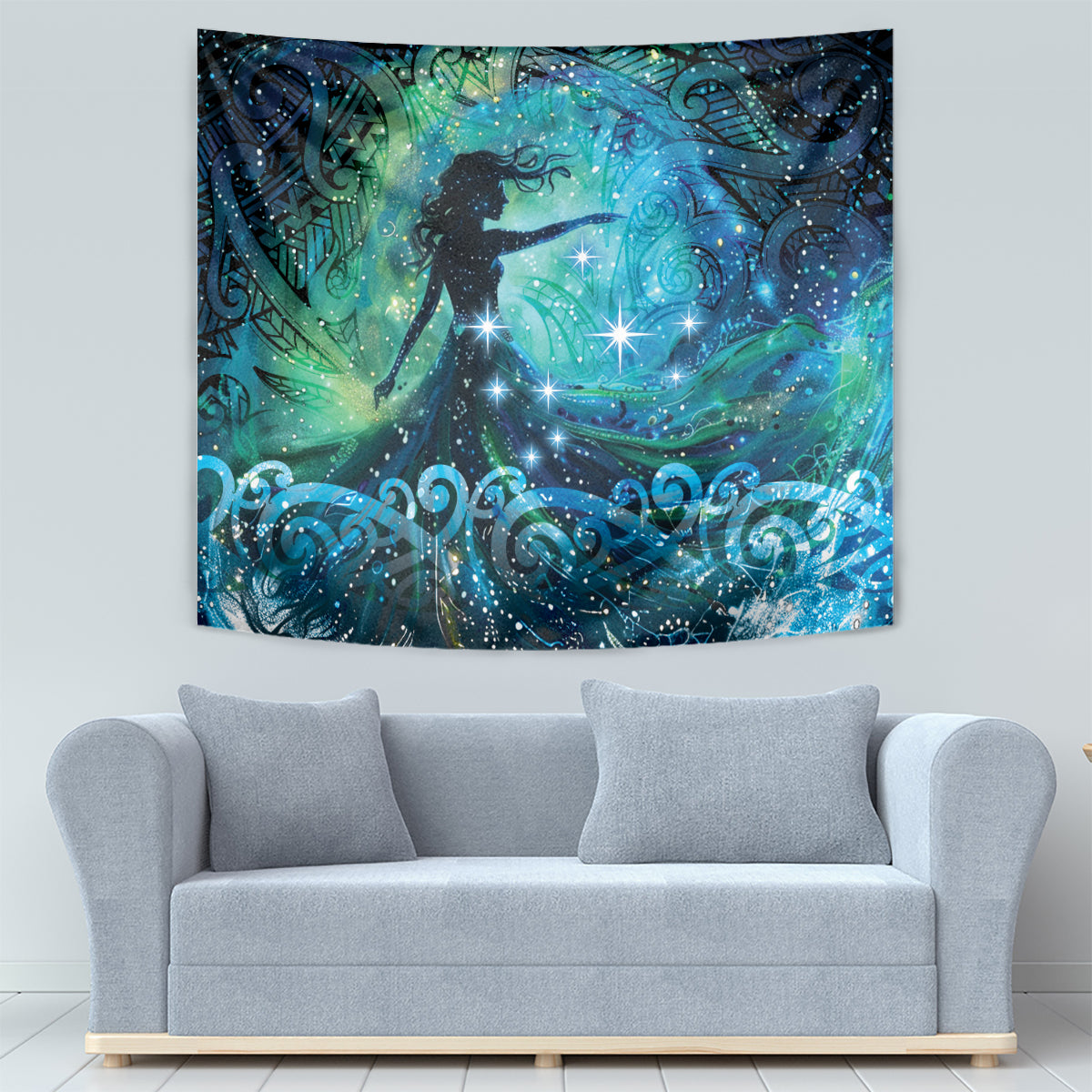 New Zealand Matariki Hiwa-i-te-rangi Tapestry Titiro ki nga Whetu Wishing Star LT9 - Polynesian Pride