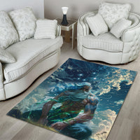 New Zealand Matariki Ururangi Area Rug The Murmur Of The Wind LT9 - Polynesian Pride