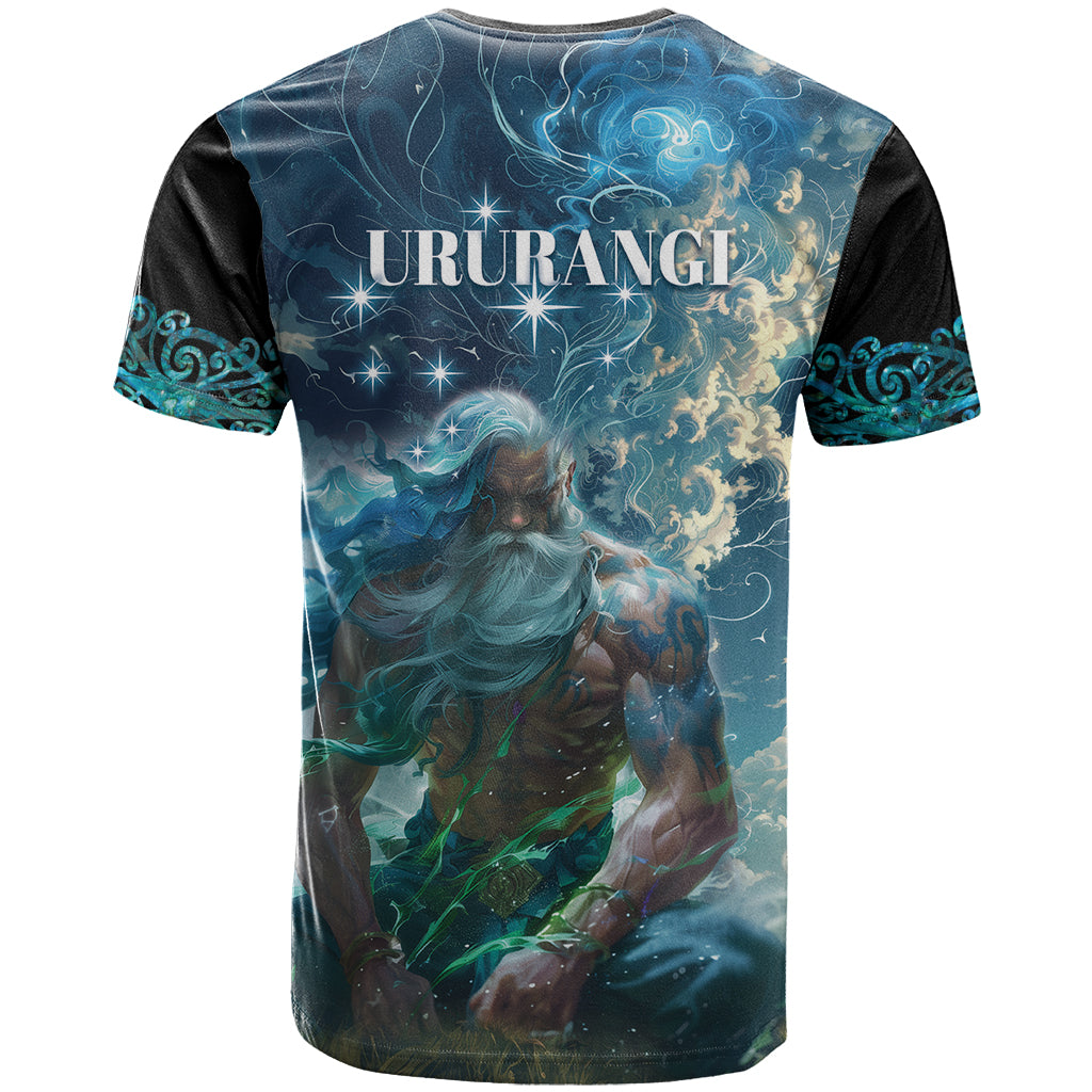 New Zealand Matariki Ururangi T Shirt The Murmur Of The Wind LT9 - Polynesian Pride