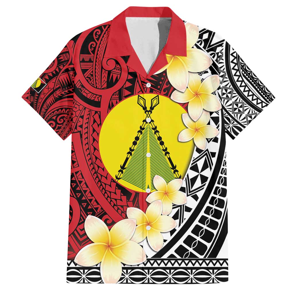 Sigave Chiefdom Wallis and Futuna Personalized Family Matching Puletasi and Hawaiian Shirt Frangipani Flowers Polynesian Pattern LT9 Dad's Shirt - Short Sleeve Red - Polynesian Pride