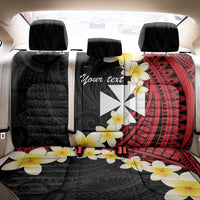 Uvea Chiefdom Wallis and Futuna Personalized Back Car Seat Cover Frangipani Flowers Polynesian Pattern LT9 - Polynesian Pride