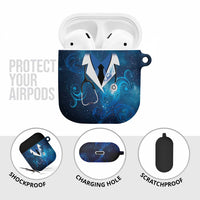 New Zealand Nurses RN AirPods Case Galaxy Stethoscope Maori Motif LT9 - Polynesian Pride