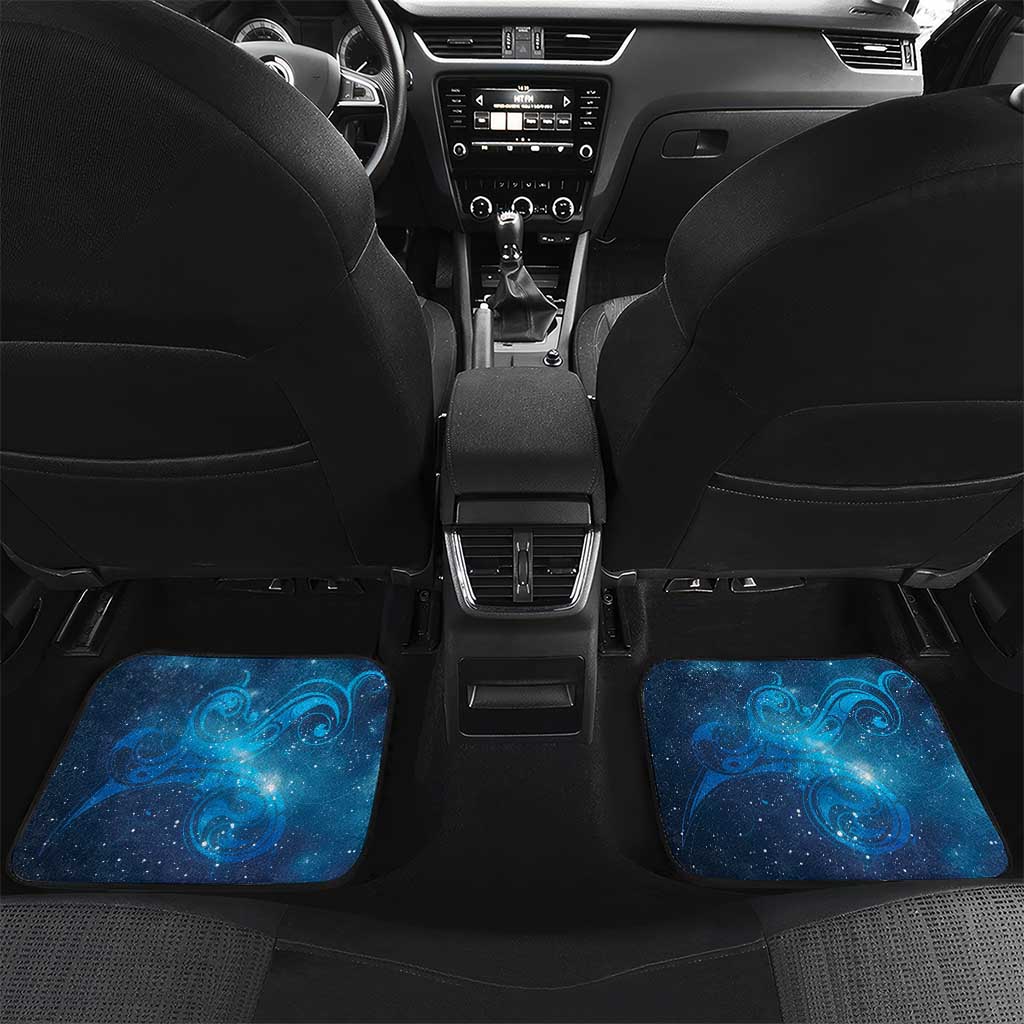 New Zealand Nurses RN Personalised Car Mats Galaxy Stethoscope Maori Motif