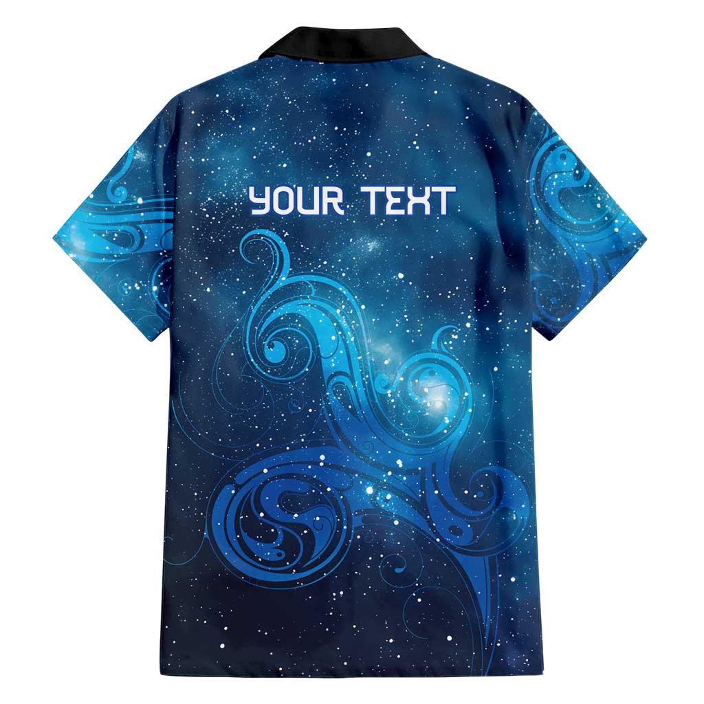 New Zealand Nurses RN Personalised Family Matching Summer Maxi Dress and Hawaiian Shirt Galaxy Stethoscope Maori Motif LT9 - Polynesian Pride