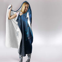 New Zealand Nurses RN Hooded Blanket Galaxy Stethoscope Maori Motif