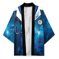 New Zealand Nurses RN Personalised Kimono Galaxy Stethoscope Maori Motif LT9 Unisex Galaxy - Polynesian Pride