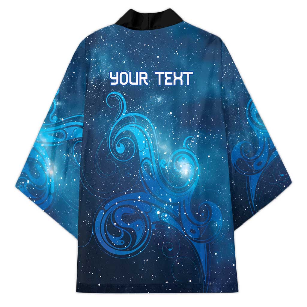 New Zealand Nurses RN Personalised Kimono Galaxy Stethoscope Maori Motif LT9 - Polynesian Pride