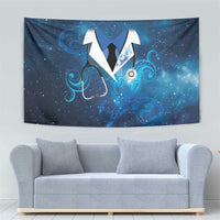 New Zealand Nurses RN Tapestry Galaxy Stethoscope Maori Motif LT9 - Polynesian Pride