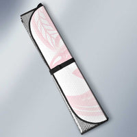 New Zealand Nurses RN Personalised Auto Sun Shade Pink Stethoscope Coquette Bow Maori Motif