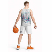 New Zealand Nurses RN Personalised Basketball Jersey Stethoscope Floral Maori Motif LT9 - Polynesian Pride