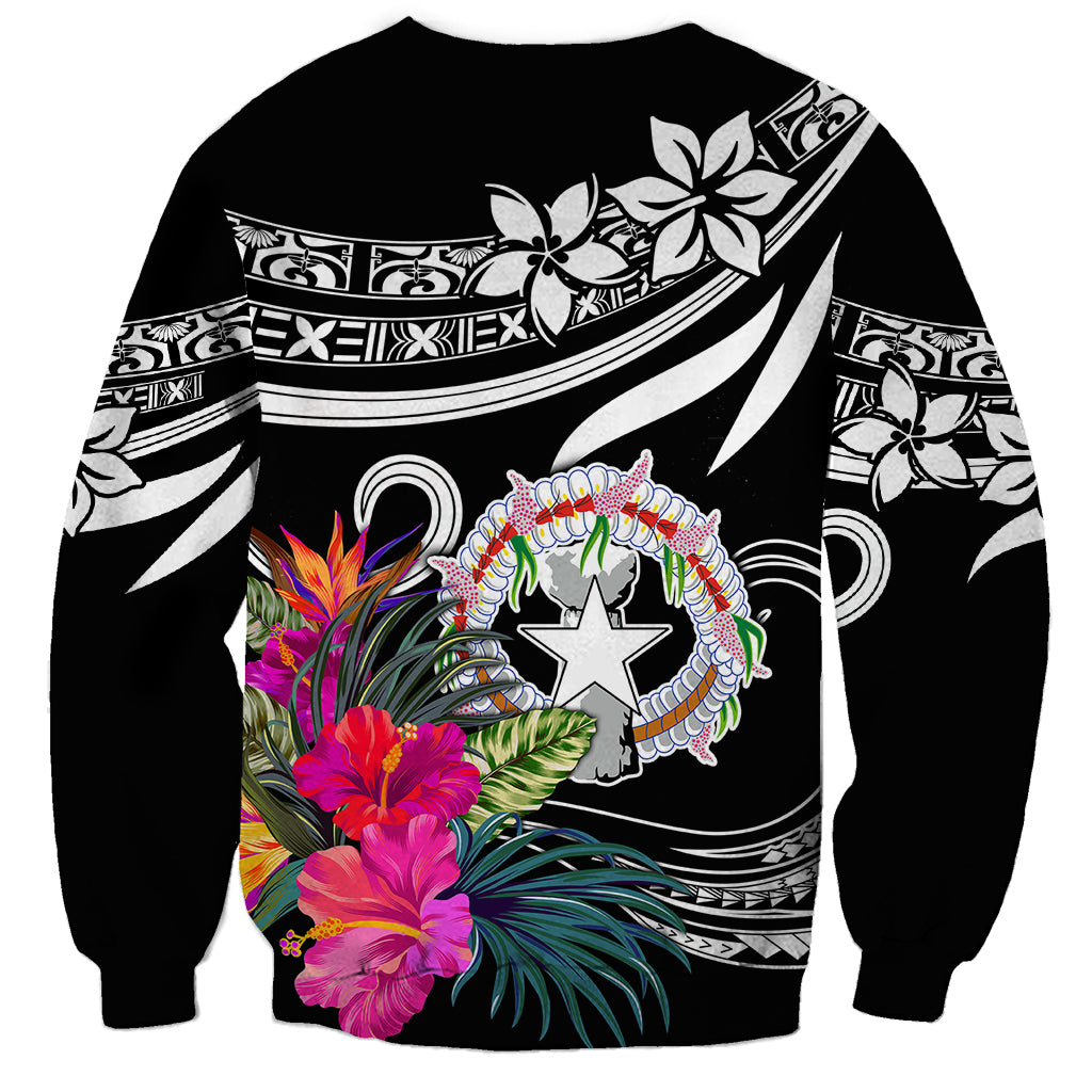 Custom Northern Mariana Islands Sweatshirt Happy Independence Day LT9 - Polynesian Pride