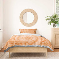 Tahitian Tiare Flower Bedding Set Gold Polynesian Pattern LT9 - Polynesian Pride