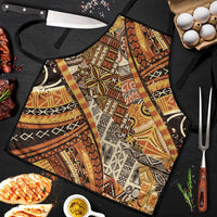 Hawaiian Style Tapa Apron Vintage Seamless Pattern - Polynesian Pride