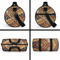 Hawaiian Style Tapa Duffle Bag Vintage Seamless Pattern LT9 - Polynesian Pride
