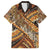 Hawaiian Style Tapa Family Matching Tank Maxi Dress and Hawaiian Shirt Vintage Seamless Pattern - Polynesian Pride
