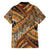 Hawaiian Style Tapa Family Matching Tank Maxi Dress and Hawaiian Shirt Vintage Seamless Pattern - Polynesian Pride