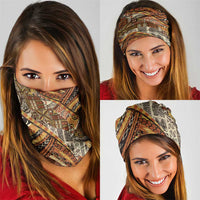 Hawaiian Style Tapa Neck Gaiter Vintage Seamless Pattern - Polynesian Pride