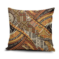 Hawaiian Style Tapa Pillow Cover Vintage Seamless Pattern LT9 Red - Polynesian Pride