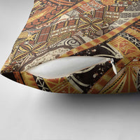Hawaiian Style Tapa Pillow Cover Vintage Seamless Pattern LT9 - Polynesian Pride