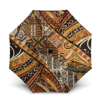 Hawaiian Style Tapa Umbrella Vintage Seamless Pattern - Polynesian Pride