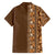 Hawaiian Tribal Elements Hibiscus Hawaiian Shirt Gold Pattern - Polynesian Pride