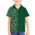 Hawaiian Tribal Elements Hibiscus Hawaiian Shirt Green Pattern - Polynesian Pride