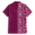 Hawaiian Tribal Elements Hibiscus Hawaiian Shirt Pink Pattern - Polynesian Pride