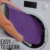 Hawaiian Tribal Elements Hibiscus Bathroom Set Purple Pattern - Polynesian Pride