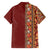 Hawaiian Tribal Elements Hibiscus Hawaiian Shirt Red Pattern - Polynesian Pride