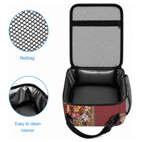 Hawaiian Tribal Elements Hibiscus Lunch Bag Red Pattern LT9 - Polynesian Pride